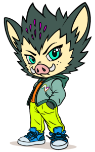 mascotte NuFactory Zirby